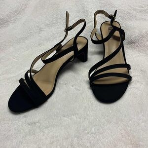 IDIFU Strappy 2 Inch Kitten Heel Open Toe Dance Bridal Dress Shoes